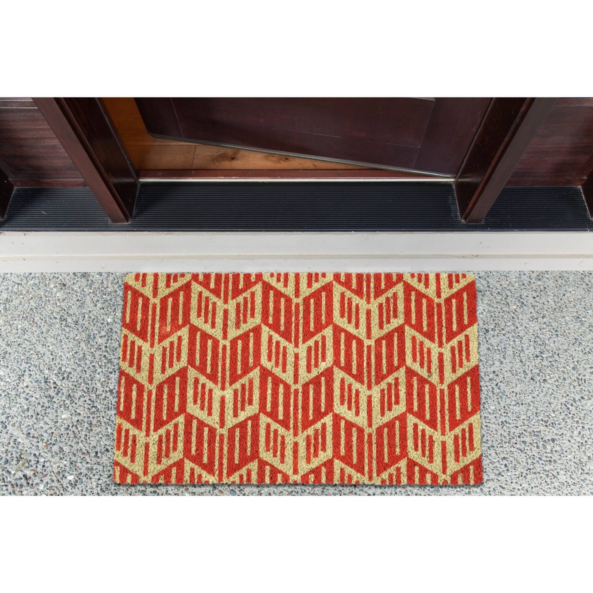 DII® Arrowhead Chevron Doormat